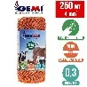 سلك 250 م 4 مم² سياج كهربائي للحيوانات